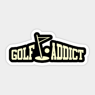 Golf T-Shirt Sticker